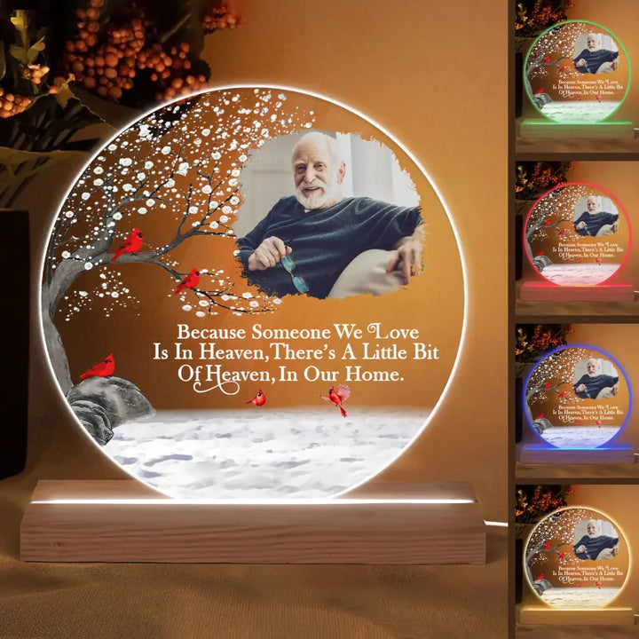 I Am Always With You - Personalized Custom 3D LED Light Wooden Base - Memorial Gift For Grandma, Grandpa, Mom, Dad, Family Members