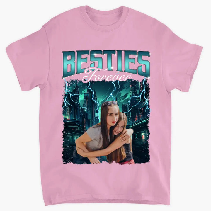 Bestie Forever - Personalized Custom T-shirt - Christmas Gift For Friends, Besties