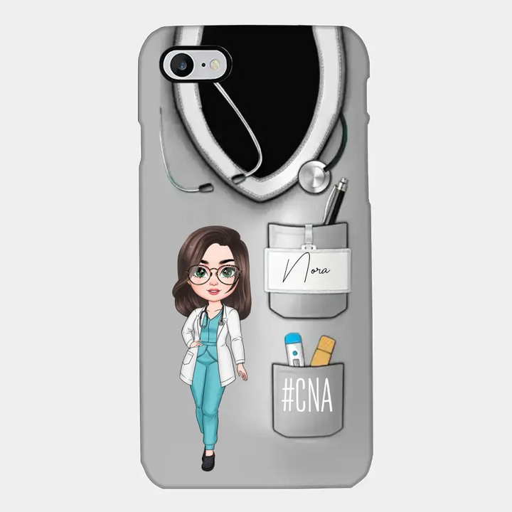 Nurse Life V2 - Personalized Custom Phone Case - Nurse's Day, Appreciation Gift For Nurse