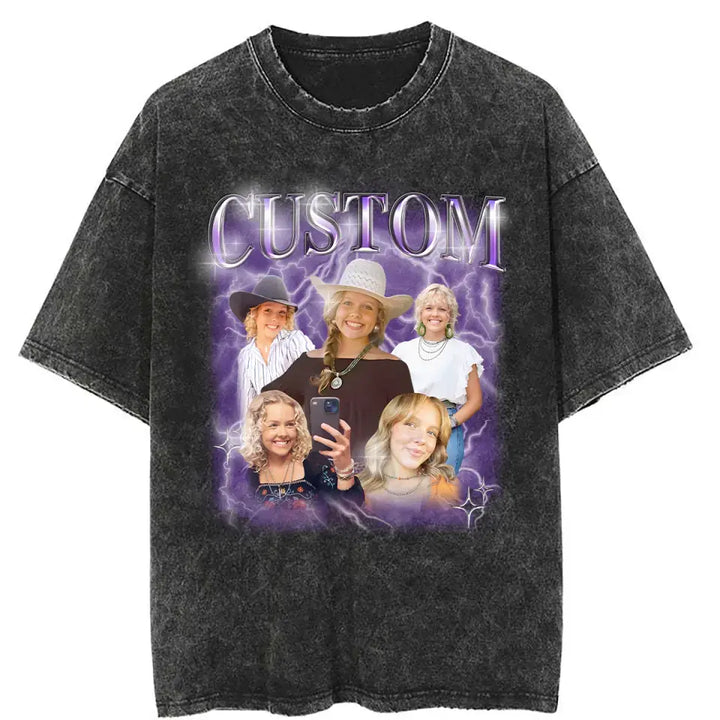 Custom Your Bootleg Rap Tee - Personalized Custom Bootleg T-shirt - Valentine's Day, Anniversary, Birthday Gift For Husband, Wife, Boyfriend, Girlfriend AGCHA005