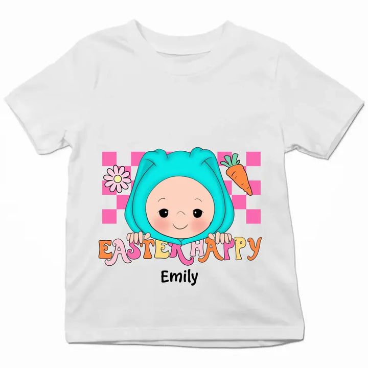 Easter Happy - Personalized Custom Youth T-shirt - Easter Day's Gift For Kids, Family Members