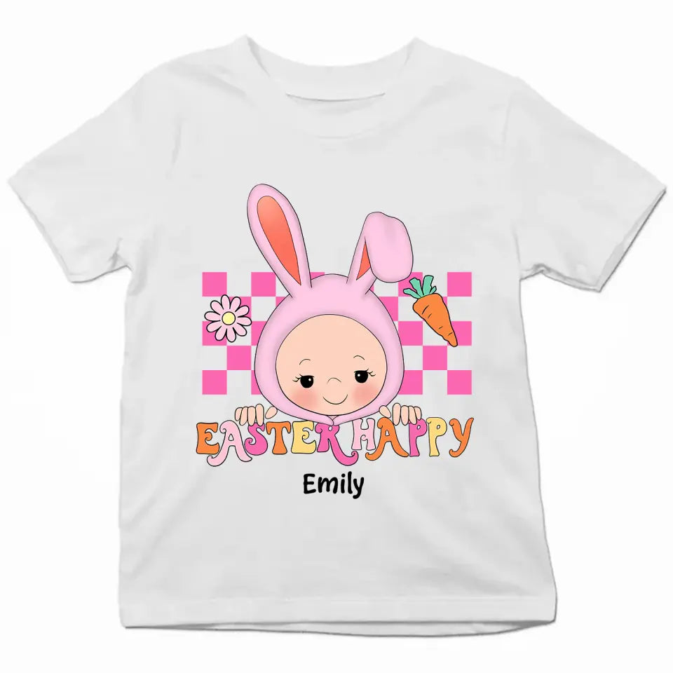 Easter Happy - Personalized Custom Youth T-shirt - Easter Day's Gift For Kids, Family Members