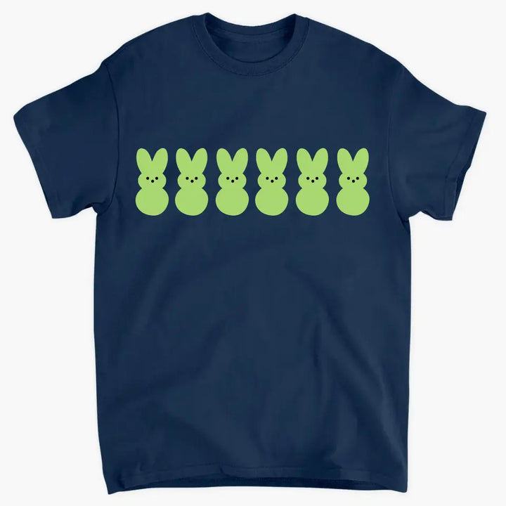 Easter Bunny Peeps - Personalized Custom T-shirt - Easter Gift For Family, Family Members