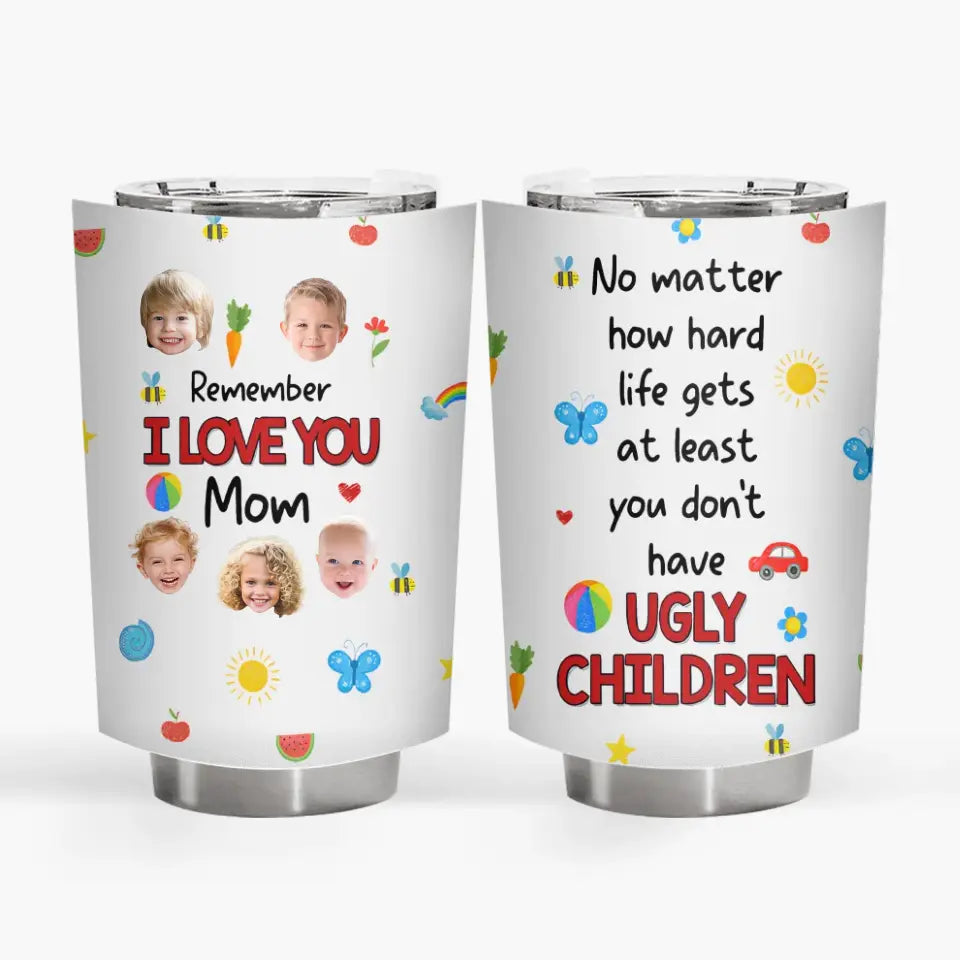 Remember I Love You Mom - Personalized Custom Tumbler - Mother's Day Gift For Grandma, Mom, Family Members