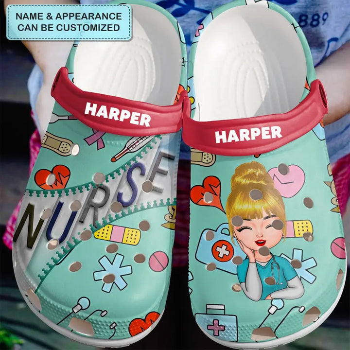Nurse Life - Personalized Custom Gift - Nurse's Day, Appreciation Gift For Nurse AGCHD061