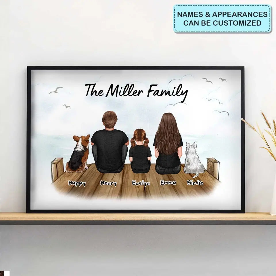 Our Family - Personalized Custom Poster - Gift For Family Members
