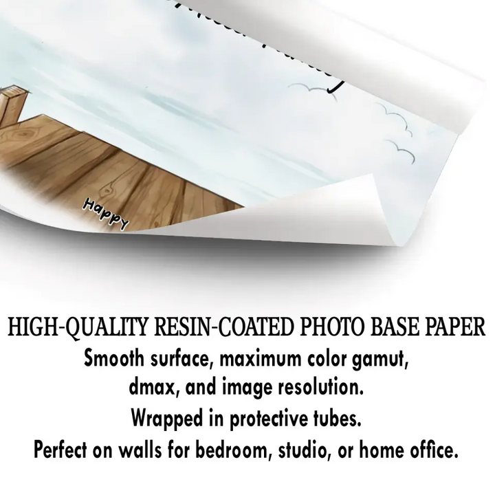 Our Family - Personalized Custom Poster - Gift For Family Members