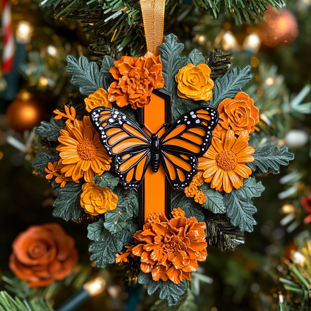 Amor y Fe Mica Ornament NCU0PT111