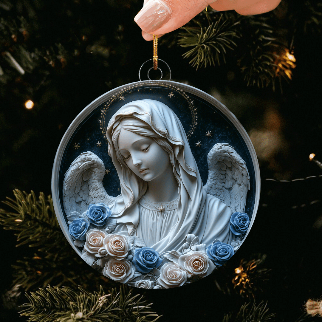 Blessings of Mary Mica Ornament NCU0TL046