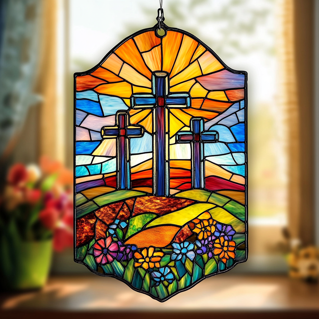 Divine Love Radiance - Window Hanging Suncatcher NCU0PD047