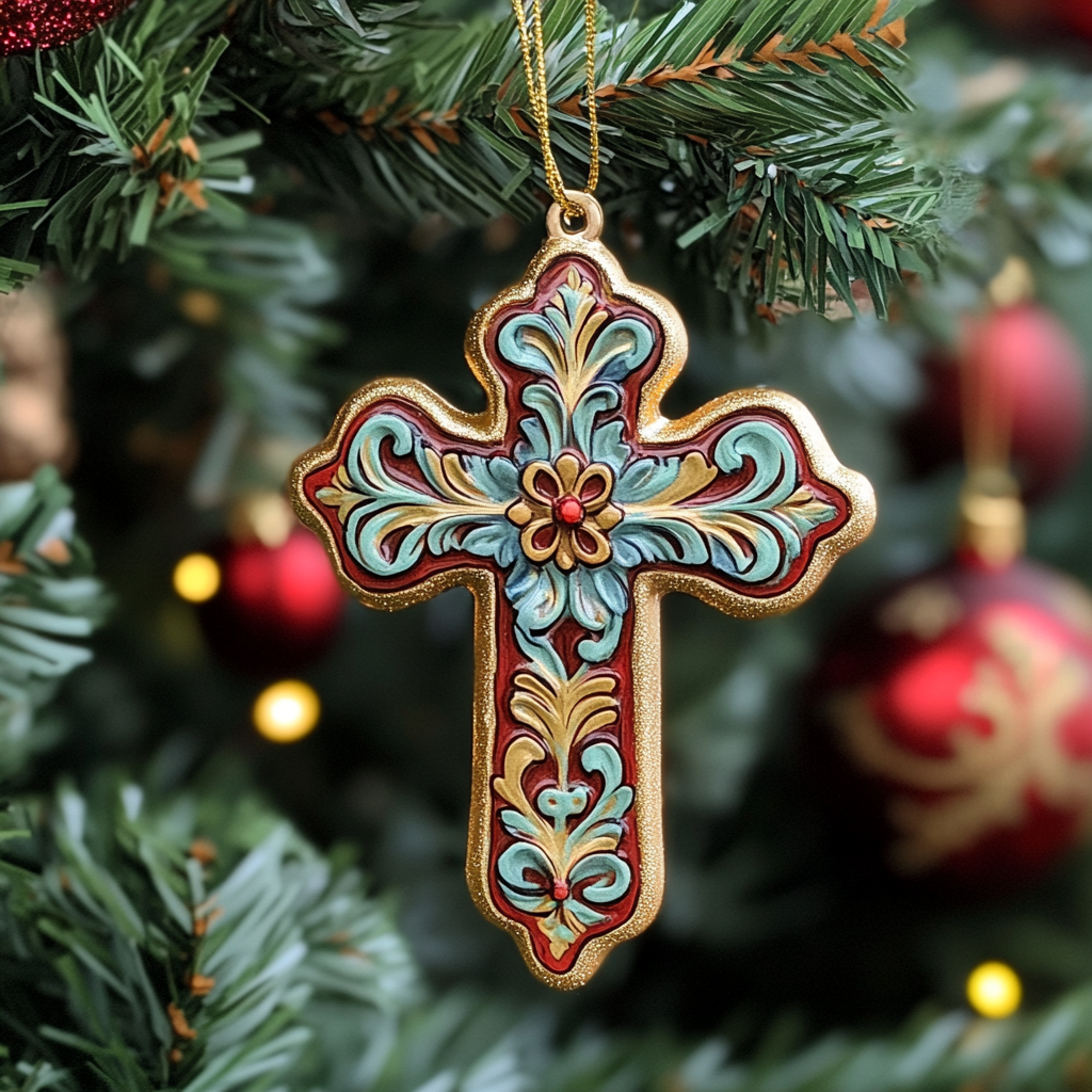 Divine Sacrifice Mica Ornament NCU0PT102