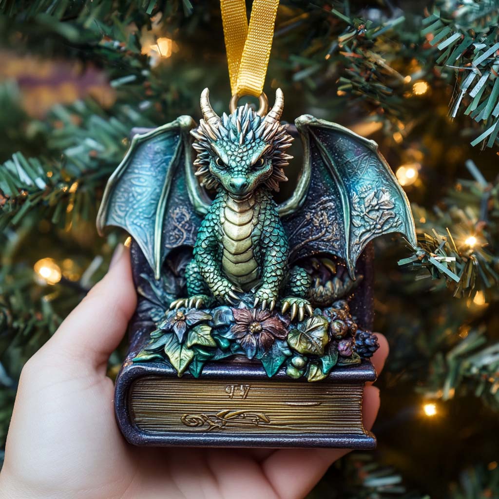 Emerald Guardian Mica Ornament NCU0NT016