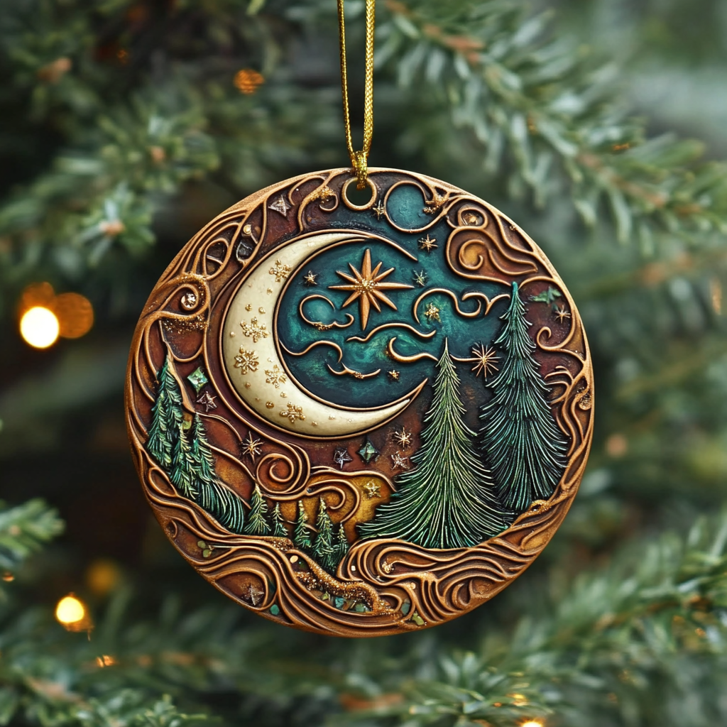 Enchanted Night Mica Ornament NCU0VL039