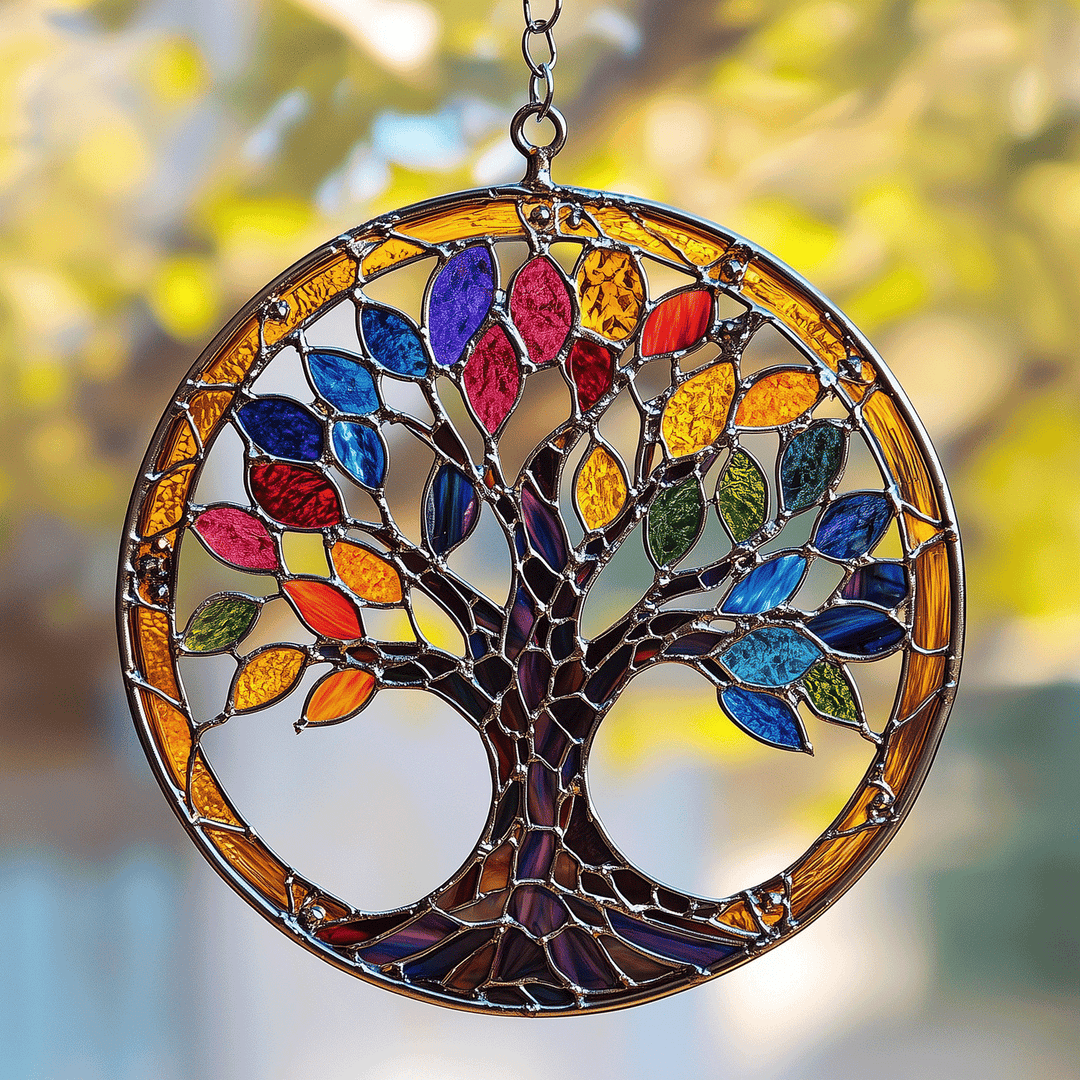 Enchanted Tree of Life - Window Hanging Suncatcher NCU0TH036