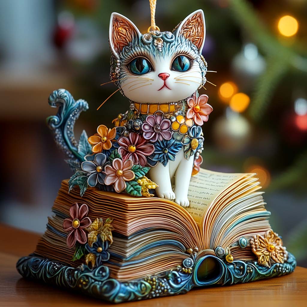 Floral Fantasy Mica Ornament NCU0NT029