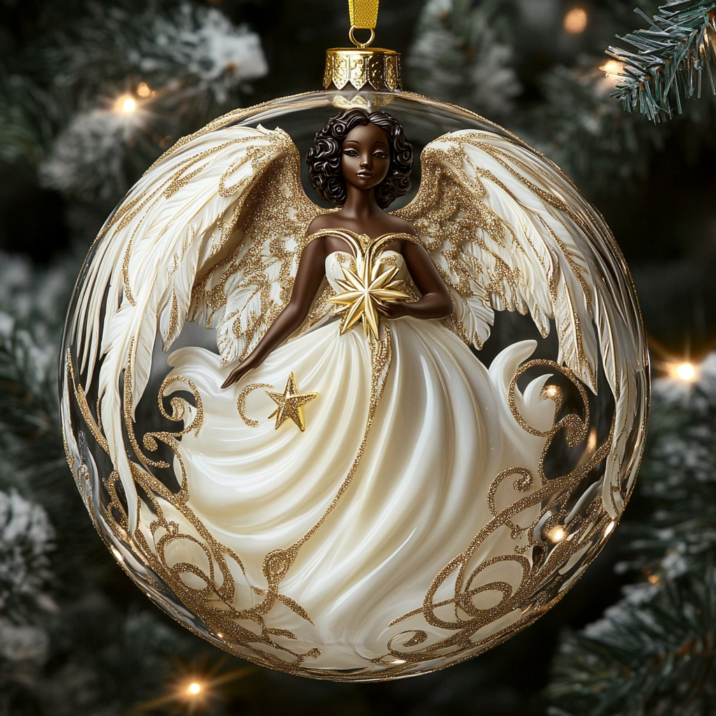 Heavenly Elegance Mica Ornament NCU0TL079