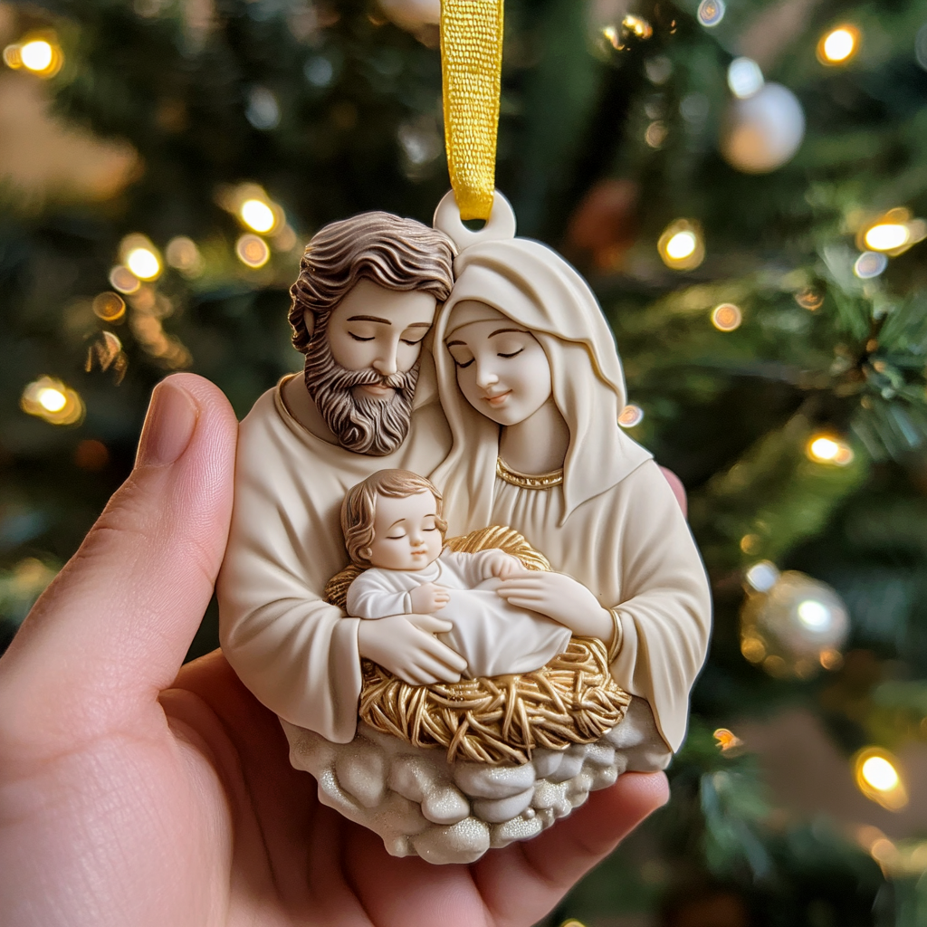 Holy Embrace Mica Ornament NCU0NT009
