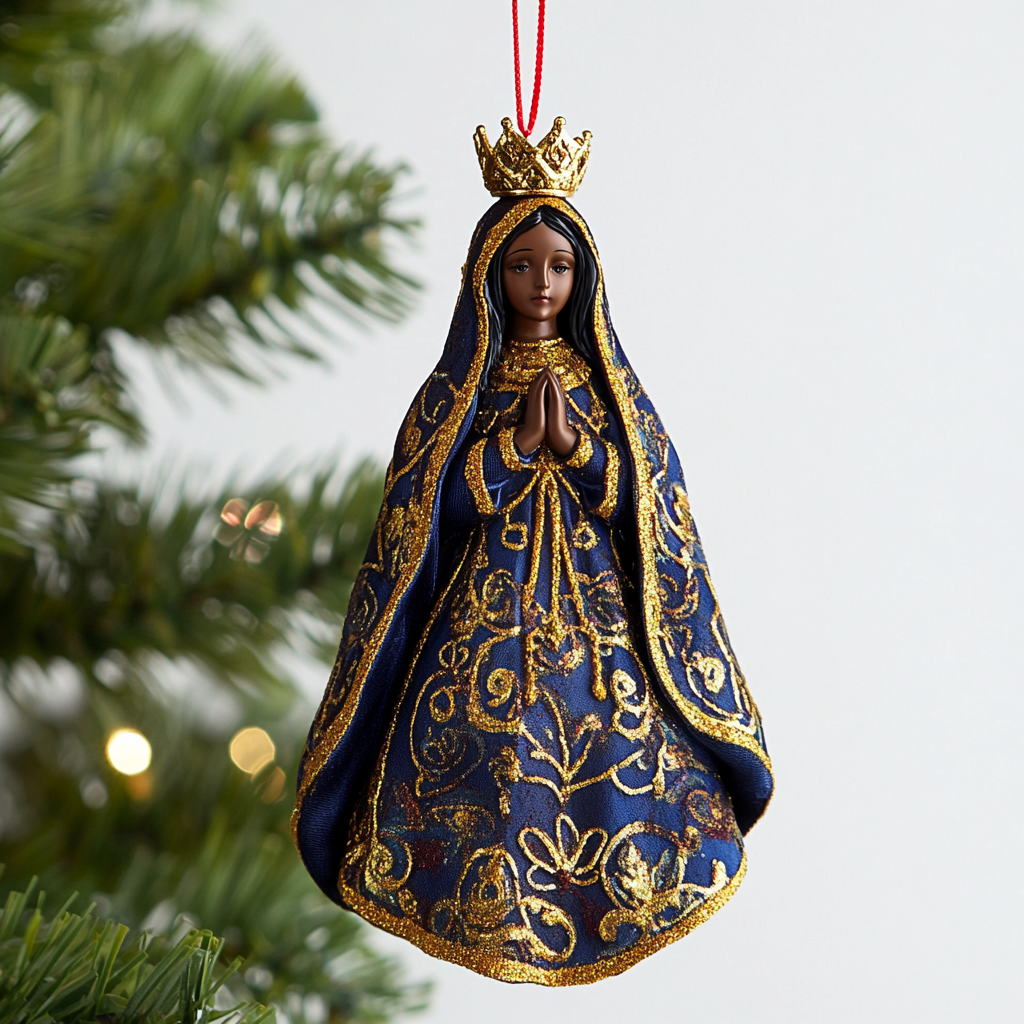 Lady of Aparecida Mica Ornament NCU0TL082