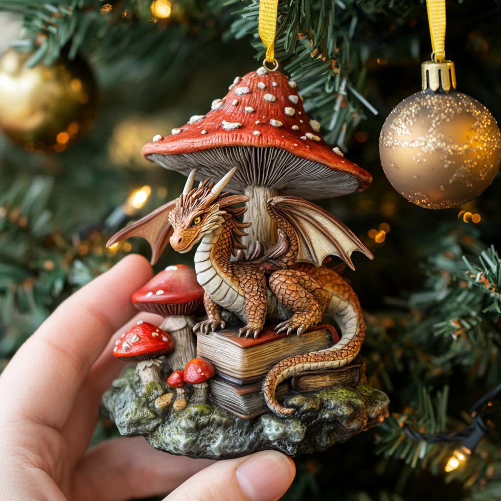 Mystic Mushroom Mica Ornament NCU0NT018