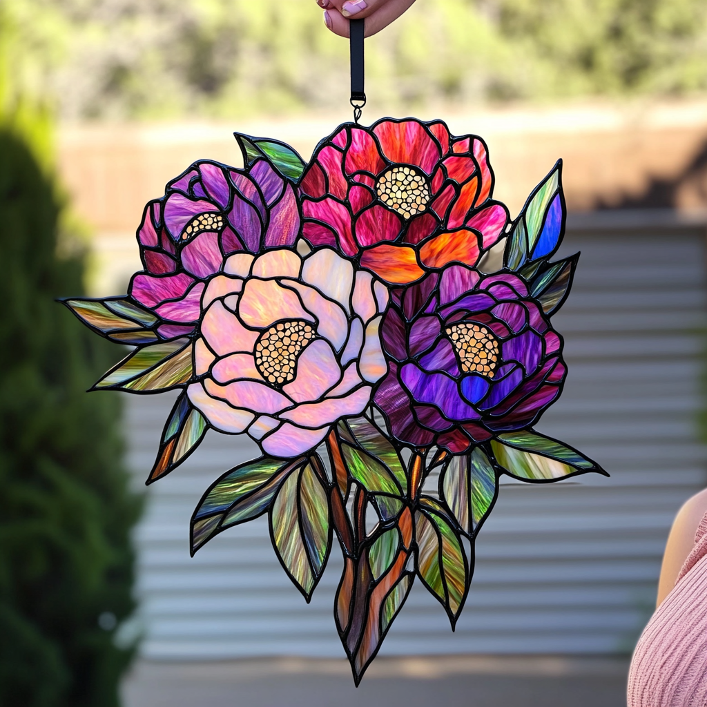 Petal Spectrum - Window Hanging Suncatcher NCU0VL035
