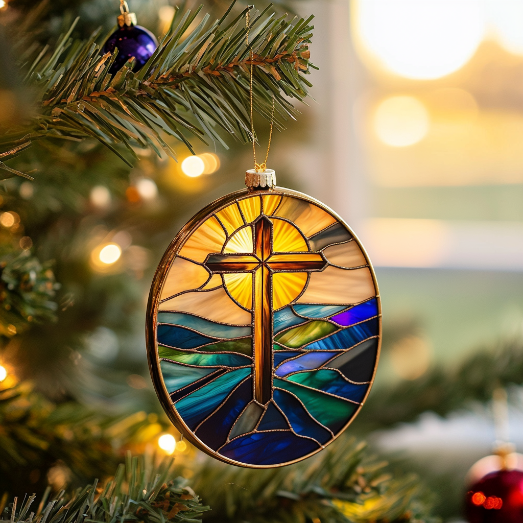 Sacred Sign Mica Ornament NCU0PT109