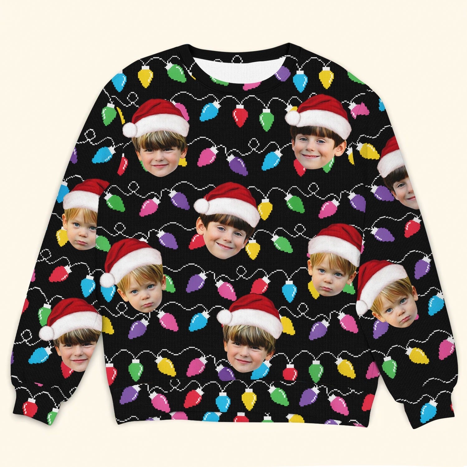 Custom Face Christmas Family Silly Xmas - Personalized Custom Ugly Sweater - Christmas Gift for Family Members Custom Face Christmas Family Silly Xmas - Personalized Custom Ugly Sweater - Christmas Gift for Family Members