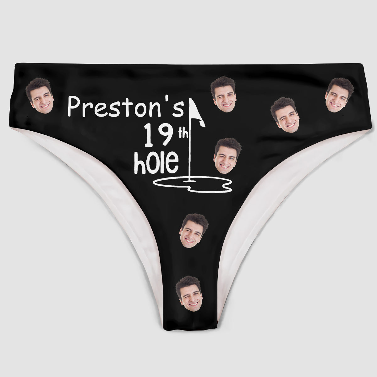 Your 19th Hole - Personalized Custom Women's Briefs - Gift For Couple, Girlfriend