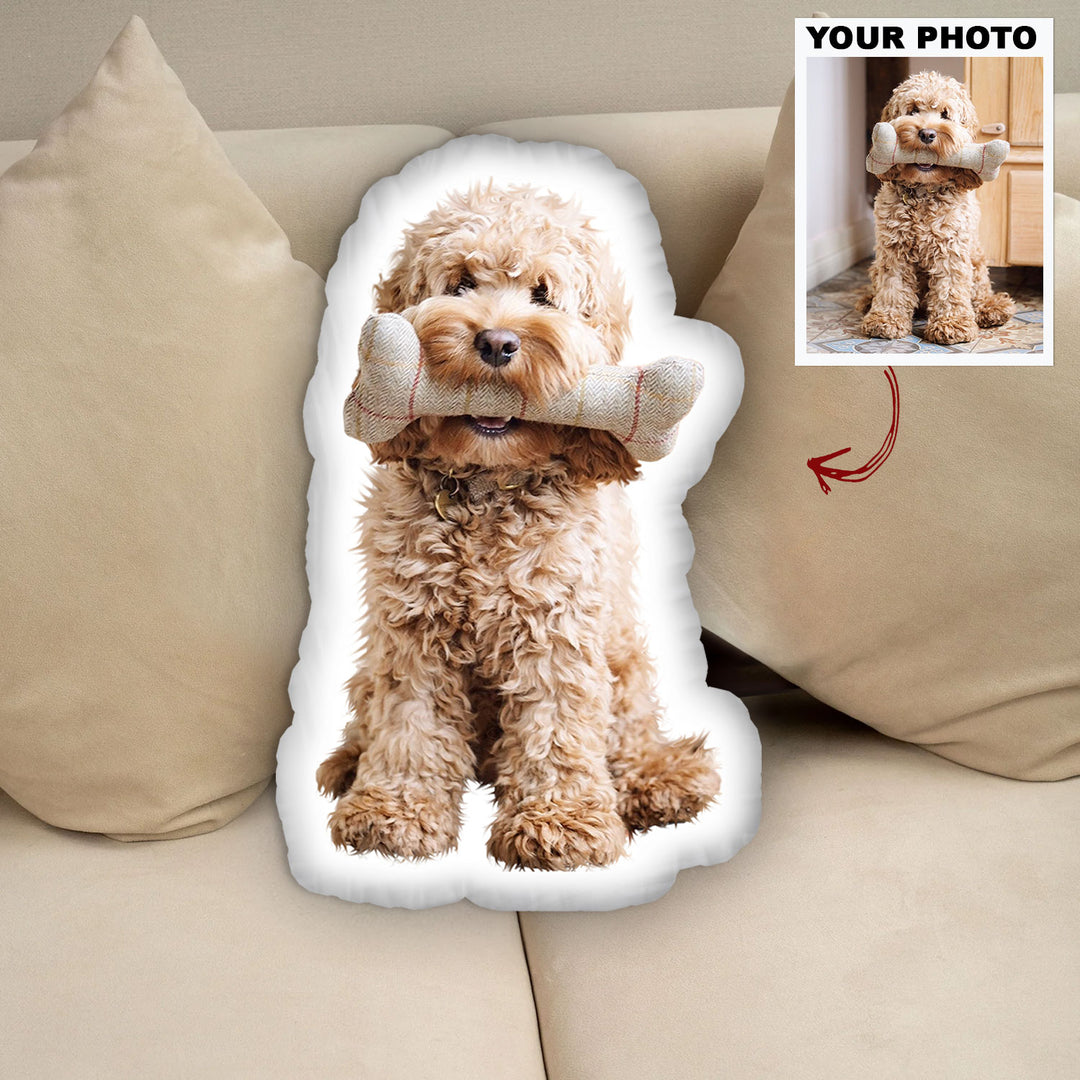 I Love My Pet - Personalized Custom Shape Pillow - Gift For Pet Lovers UPL0HD057