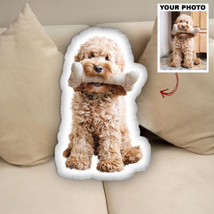 I Love My Pet - Personalized Custom Shape Pillow - Gift For Pet Lovers UPL0HD057