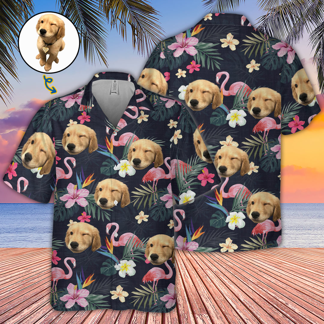 Personalized Custom Hawaiian Shirt - Summer Vacation Gift, Gift For Family Members, Gift For Pet Owners, Pet Lovers - Enjoy Summer, Custom Your Photo UPL0PD012