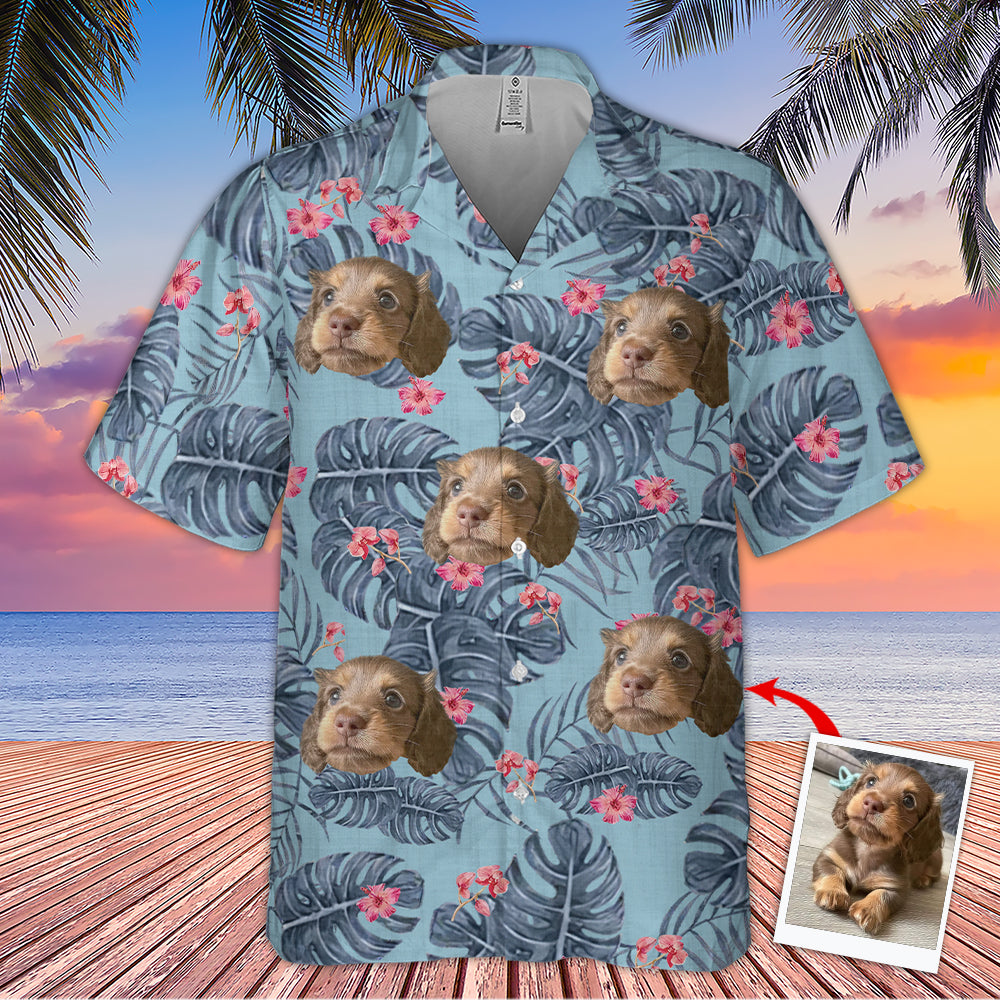 Personalized Custom Hawaiian Shirt - Summer Vacation Gift, Gift For Family Members, Gift For Pet Owners, Pet Lovers - Custom Your Photo UPL0KH023