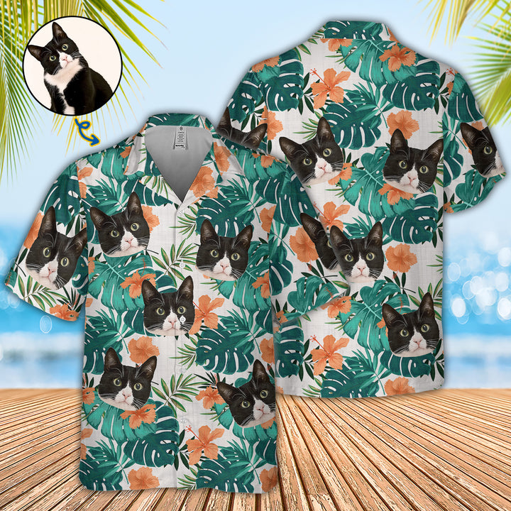 Personalized Custom Hawaiian Shirt - Summer Vacation Gift, Gift For Family Members, Gift For Pet Owners, Pet Lovers - Funny Pet Face, Custom Your Photo UPL0PD016