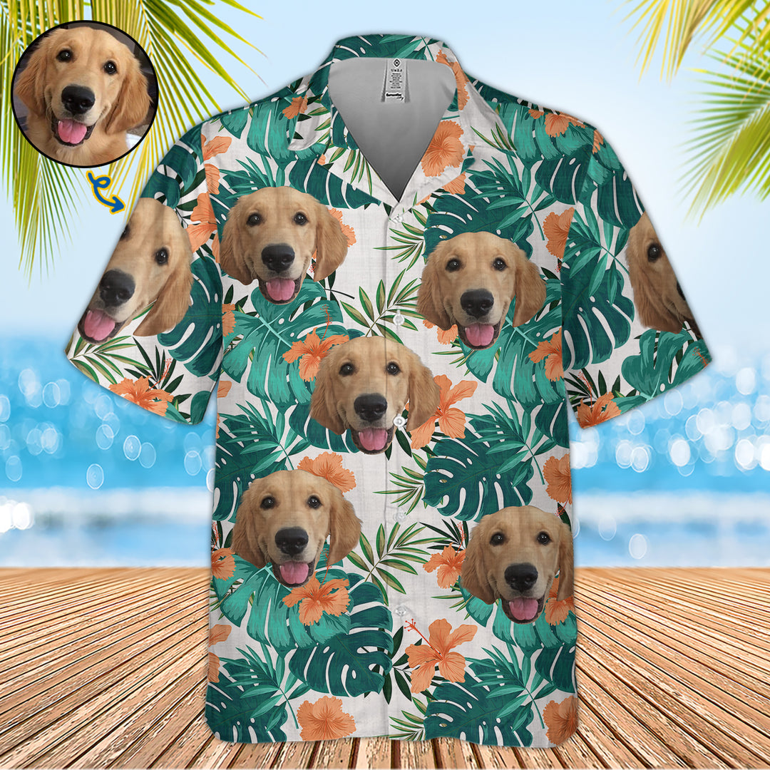 Personalized Custom Hawaiian Shirt - Summer Vacation Gift, Gift For Family Members, Gift For Pet Owners, Pet Lovers - Funny Pet Face, Custom Your Photo UPL0PD016