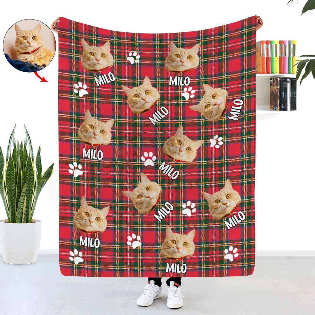 Christmas Pet - Personalized Custom Blanket - Christmas Gift For Pet Lover