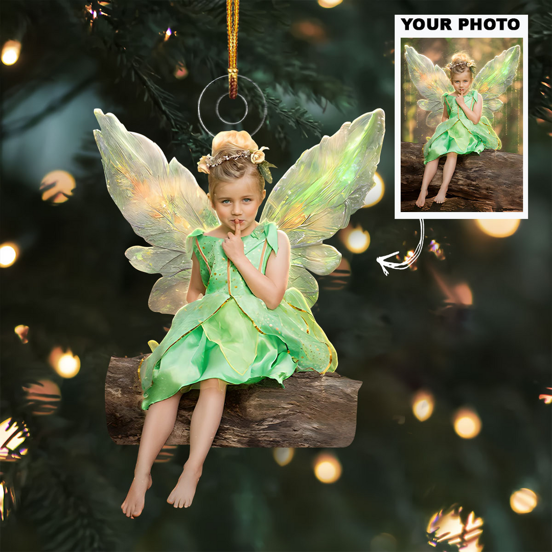 Customized Photo Ornament Special Moment - Personalized Photo Mica Ornament - Christmas Gift For Family Members