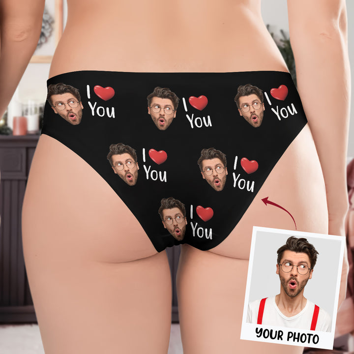 Property Of Him - Personalized Custom Women's Briefs - Gift For Couple, Girlfriend