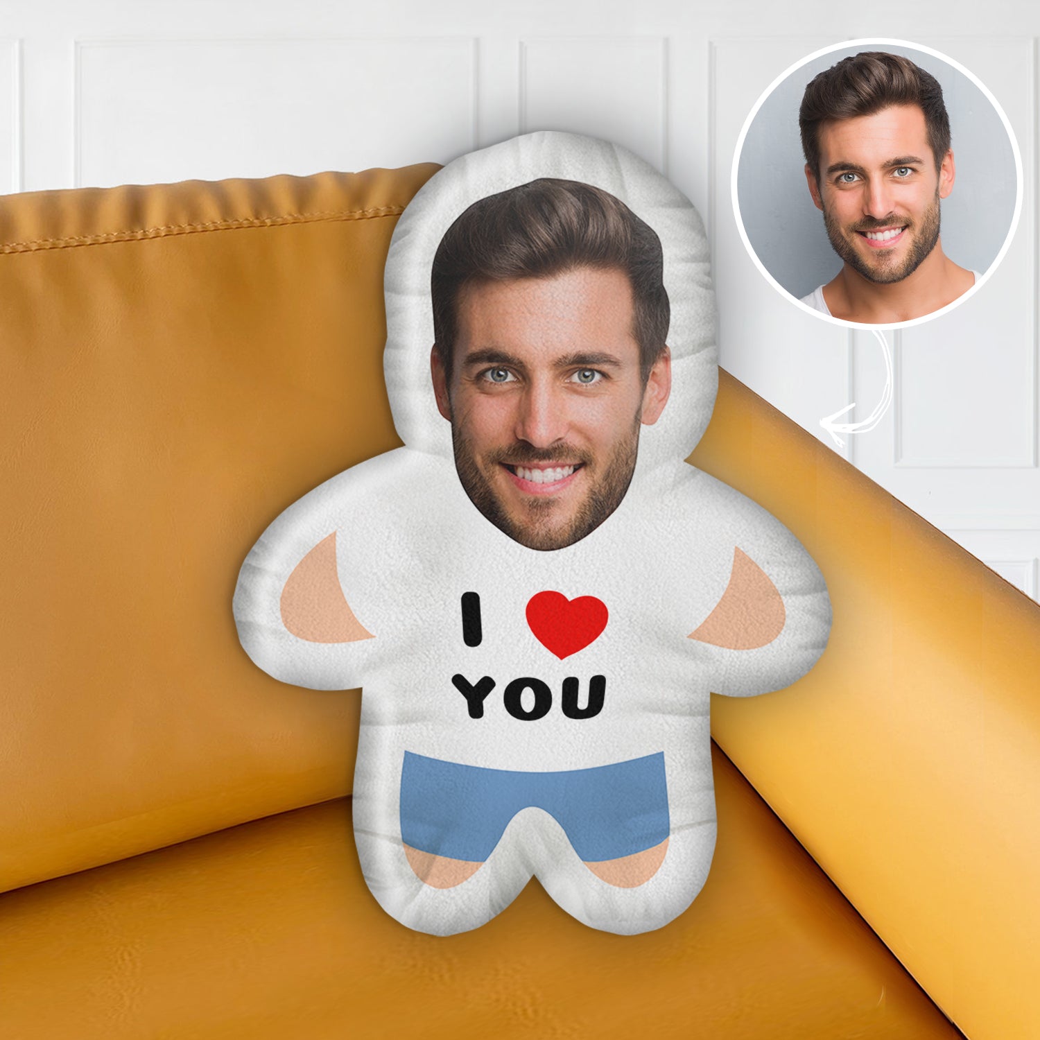 I Love You Boyfriend Personalized Custom Shape Pillow Gift For Cou A Gift Customized