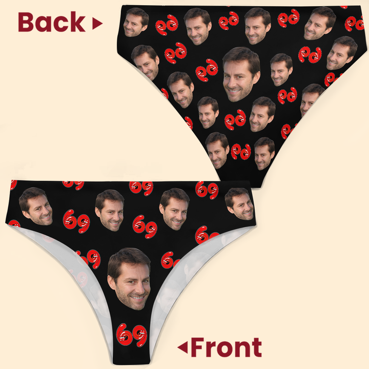 I Love You 69 - Personalized Custom Women's Briefs - Gift For Couple, Girlfriend, Wife