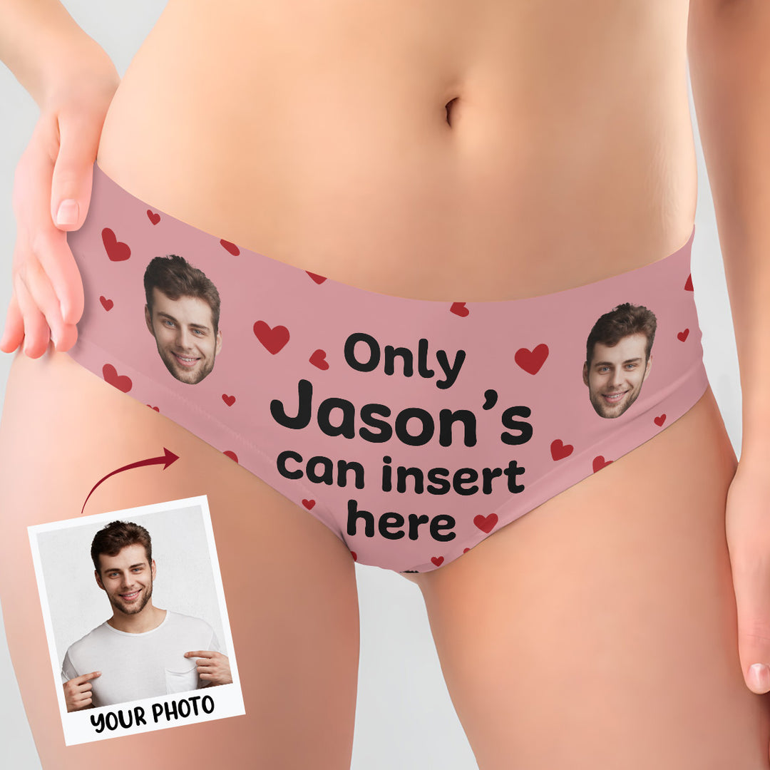 Only I Can Insert Here - Personalized Custom Women's Briefs - Gift For Couple, Girlfriend, Wife