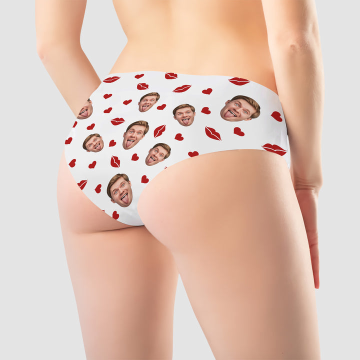 Only Him Can Insert Here - Personalized Custom Women's Briefs - Gift For Couple, Girlfriend, Wife