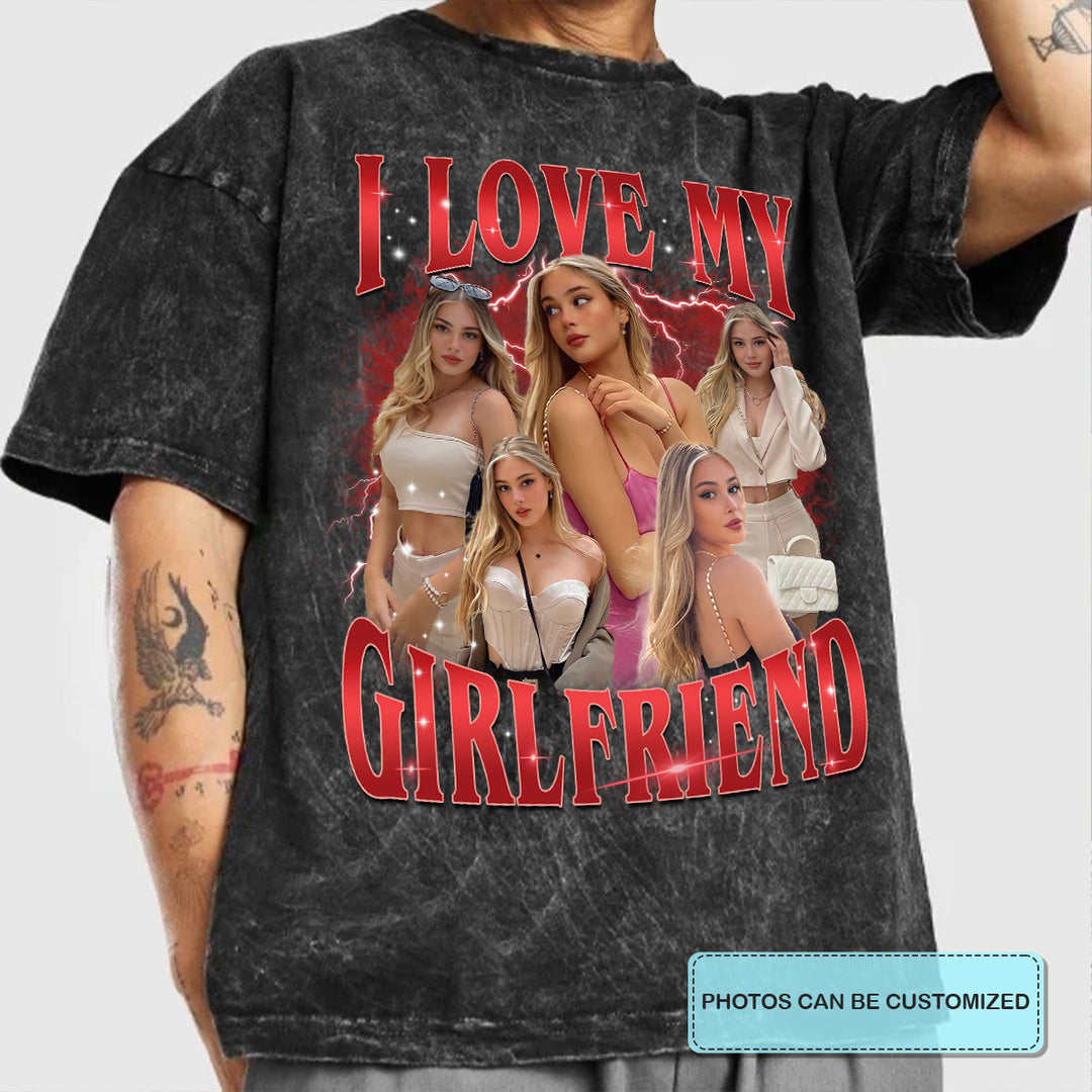 I Love You Ver 2 - Personalized Custom Bootleg T-shirt - Gift For Couple, Girlfriend, Boyfriend