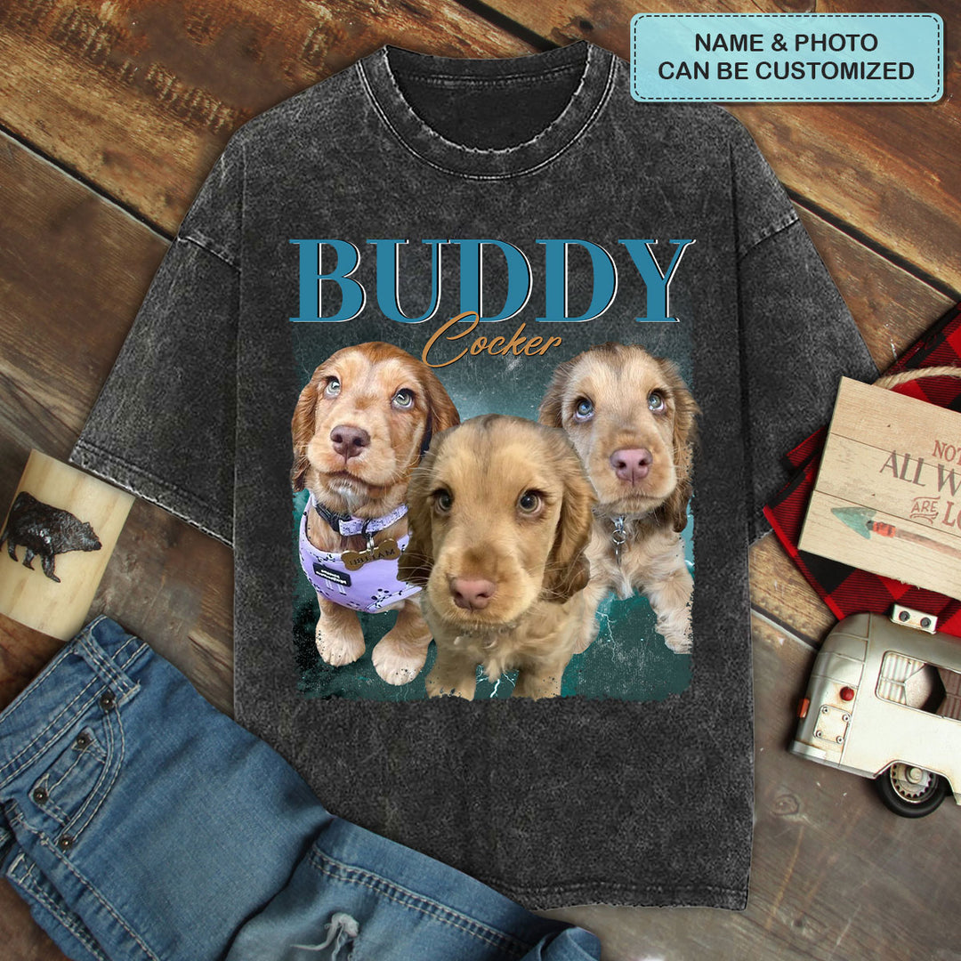 Custom Photo - Personalized Custom Bootleg Tshirt - Gift For Family Members, Bestie