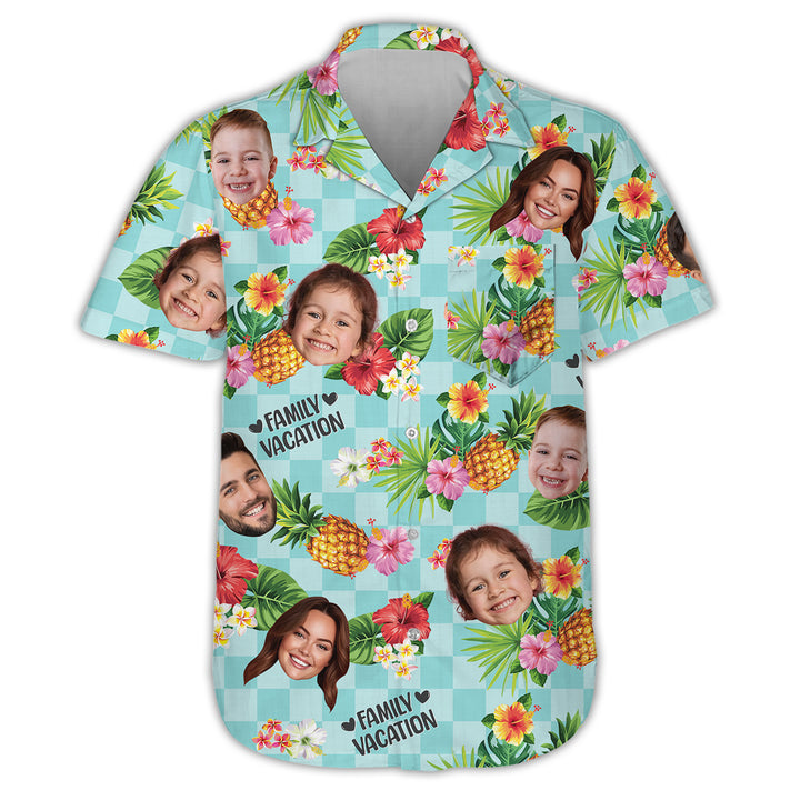 Family Vacation - Personalized Custom Hawaiian Shirt - Summer Vacation Gift For Family Members