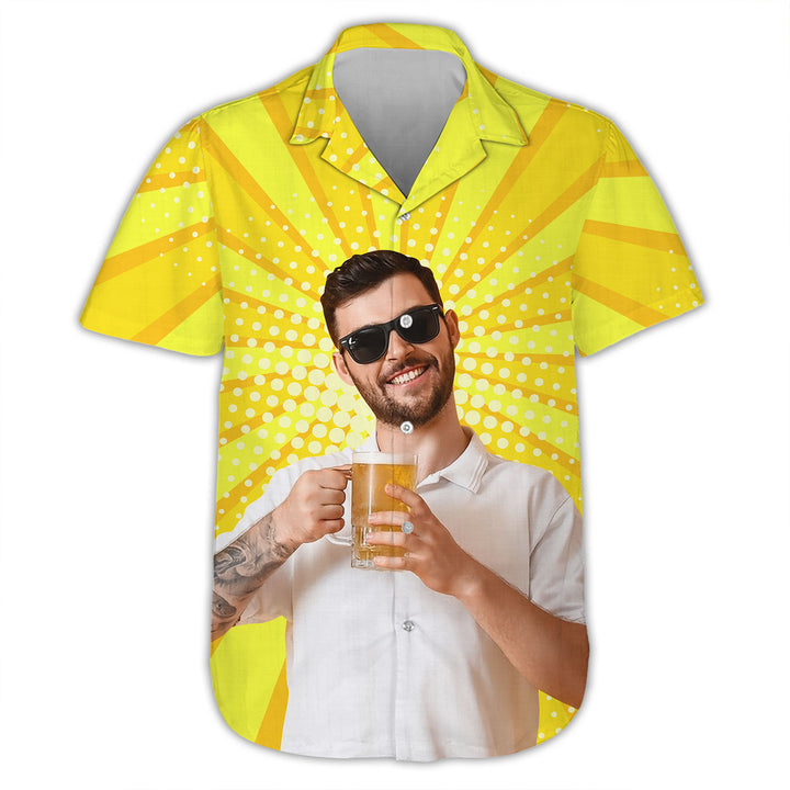 Drinking Lovers - Personalized Custom Unisex Hawaiian Shirt