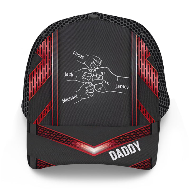 Daddy's Team - Personalized Custom Classic Cap - Father's Day Gift For Dad