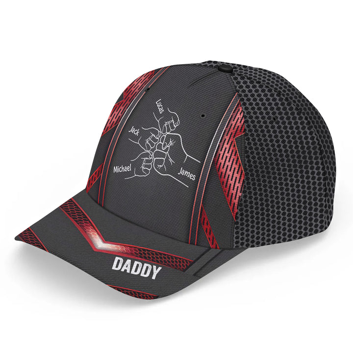 Daddy's Team - Personalized Custom Classic Cap - Father's Day Gift For Dad