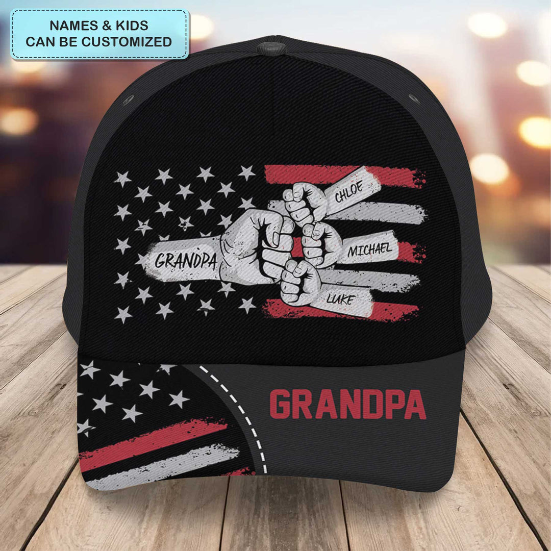 Hand Pump - Personalized Custom Classic Cap - Father's Day Gift For Dad, Grandpa