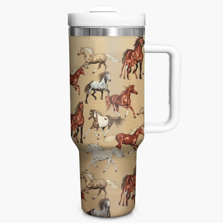 Amazing Horse - Tumbler with Handle - NCU0TT002