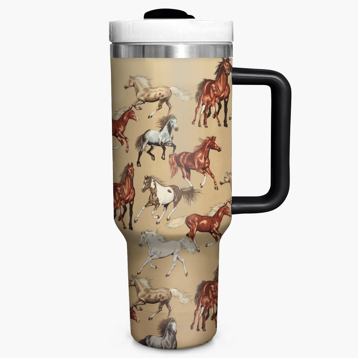 Amazing Horse - Tumbler with Handle - NCU0TT002