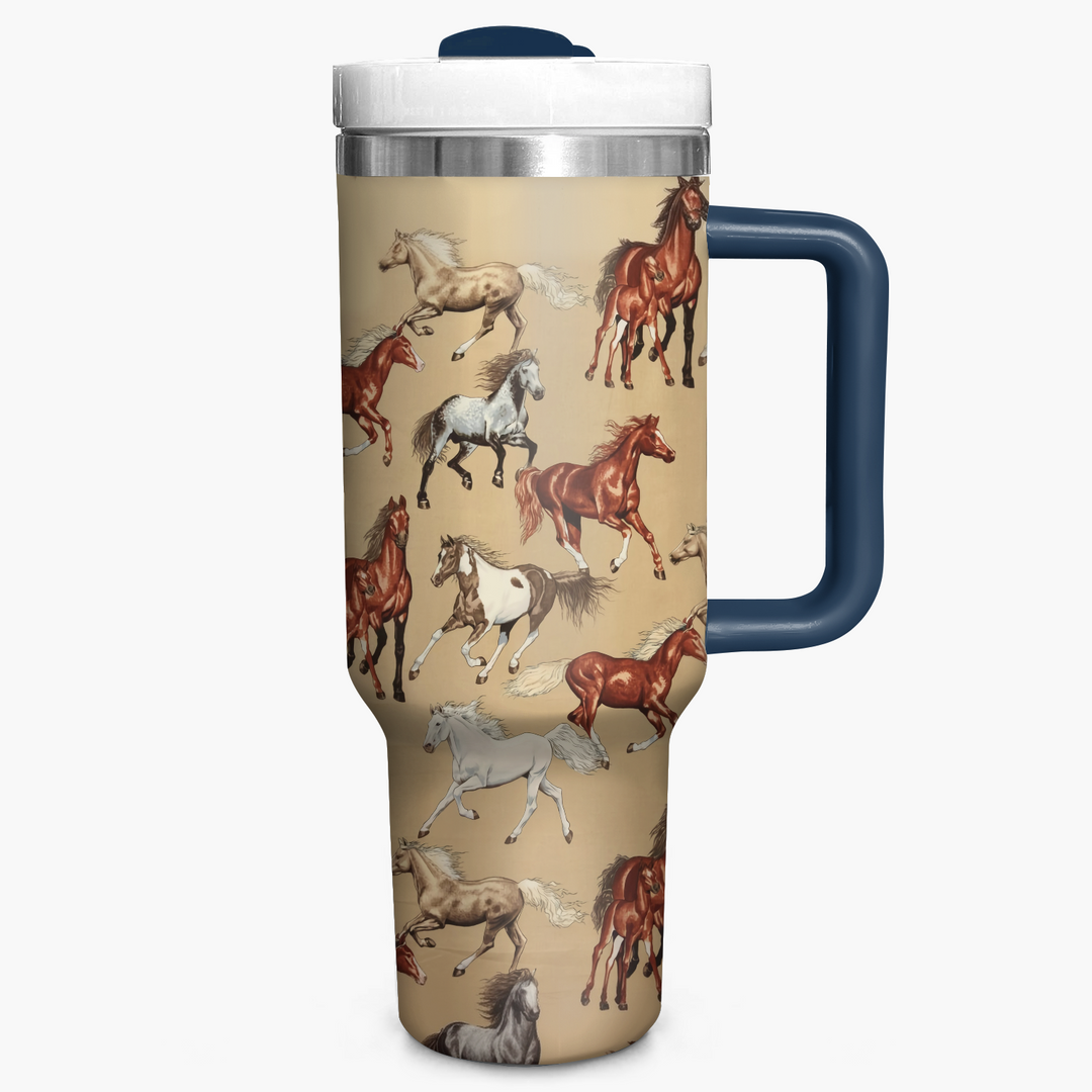 Amazing Horse - Tumbler with Handle - NCU0TT002